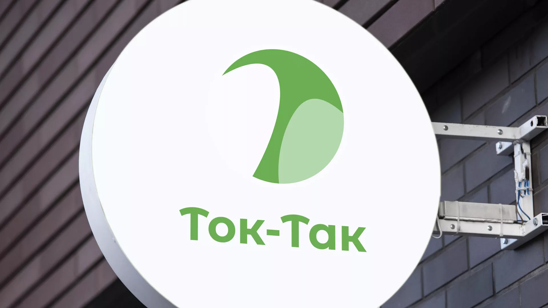 Разработка логотипа аутсорсинговой компании «Ток-Так» в Артёме
