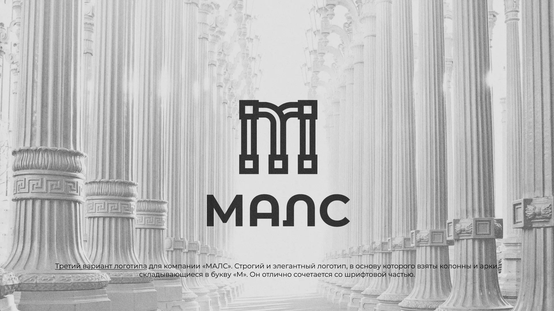 Разработка логотипа компании «МАЛС» в Артёме