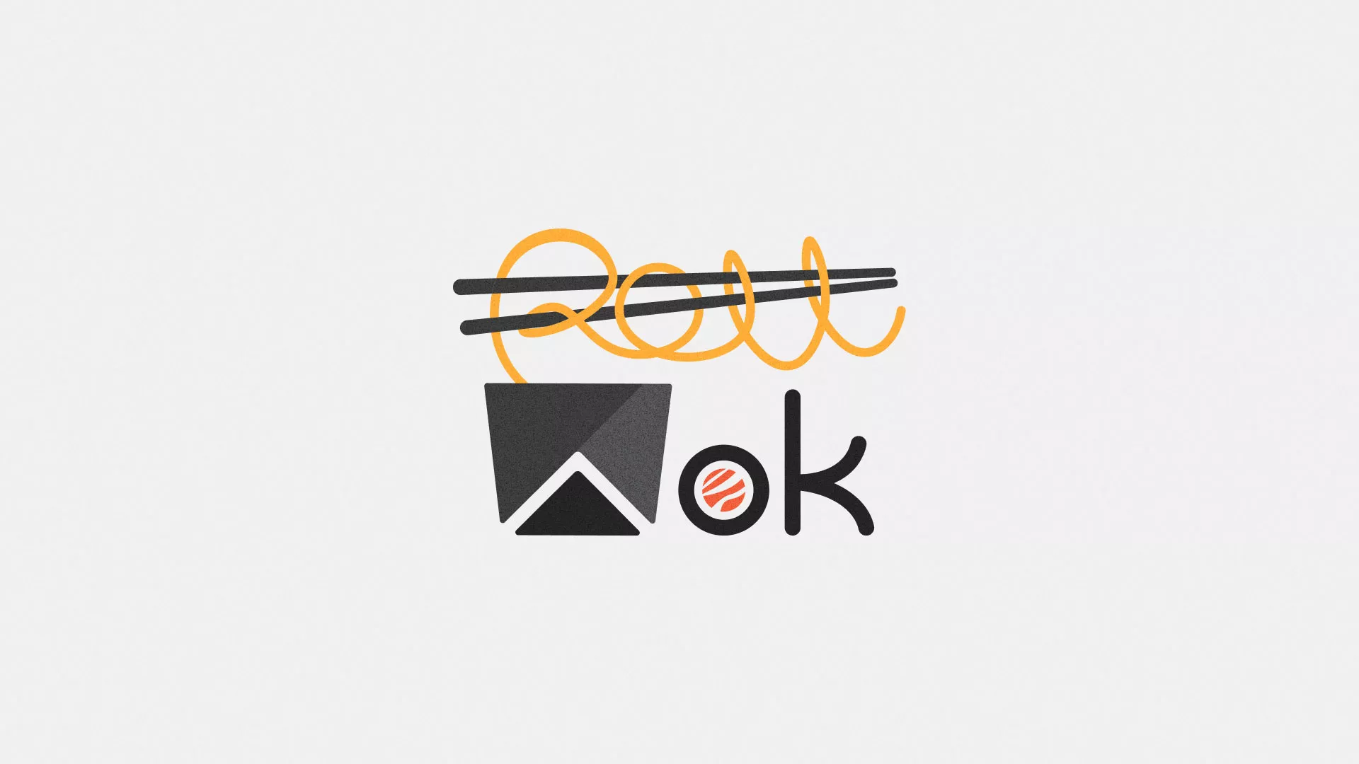 Разработка логотипа в Артёме для суши-бара «Roll Wok Club» Разработка логотипа в Артёме для суши-бара «Roll Wok Club»